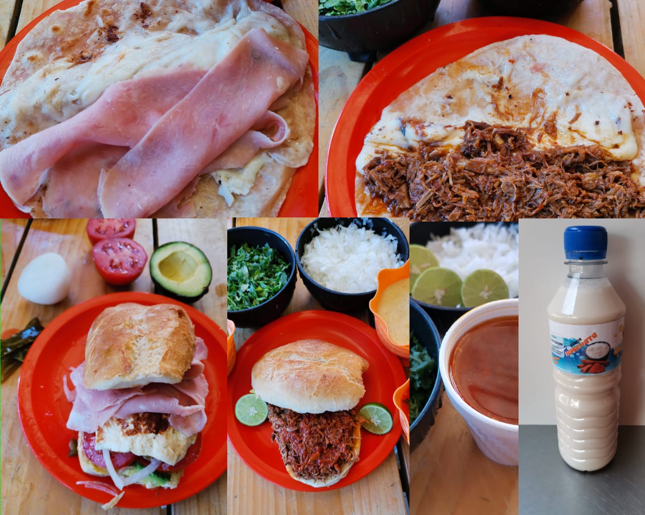 COMBO KEKA+TORTA-Consomé-Agua de Sabor
