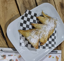 Platano con Manchego