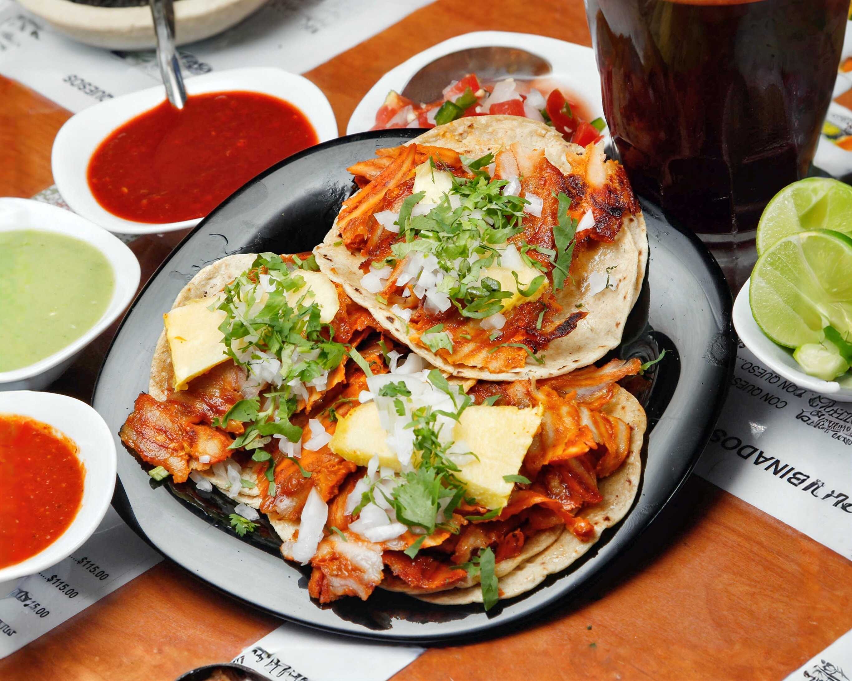 5 Tacos de Pastor