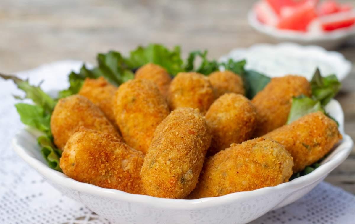 4 Croquetas de Cangrejo