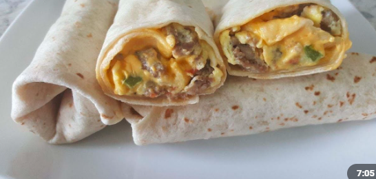Burrito Huevo con Chile