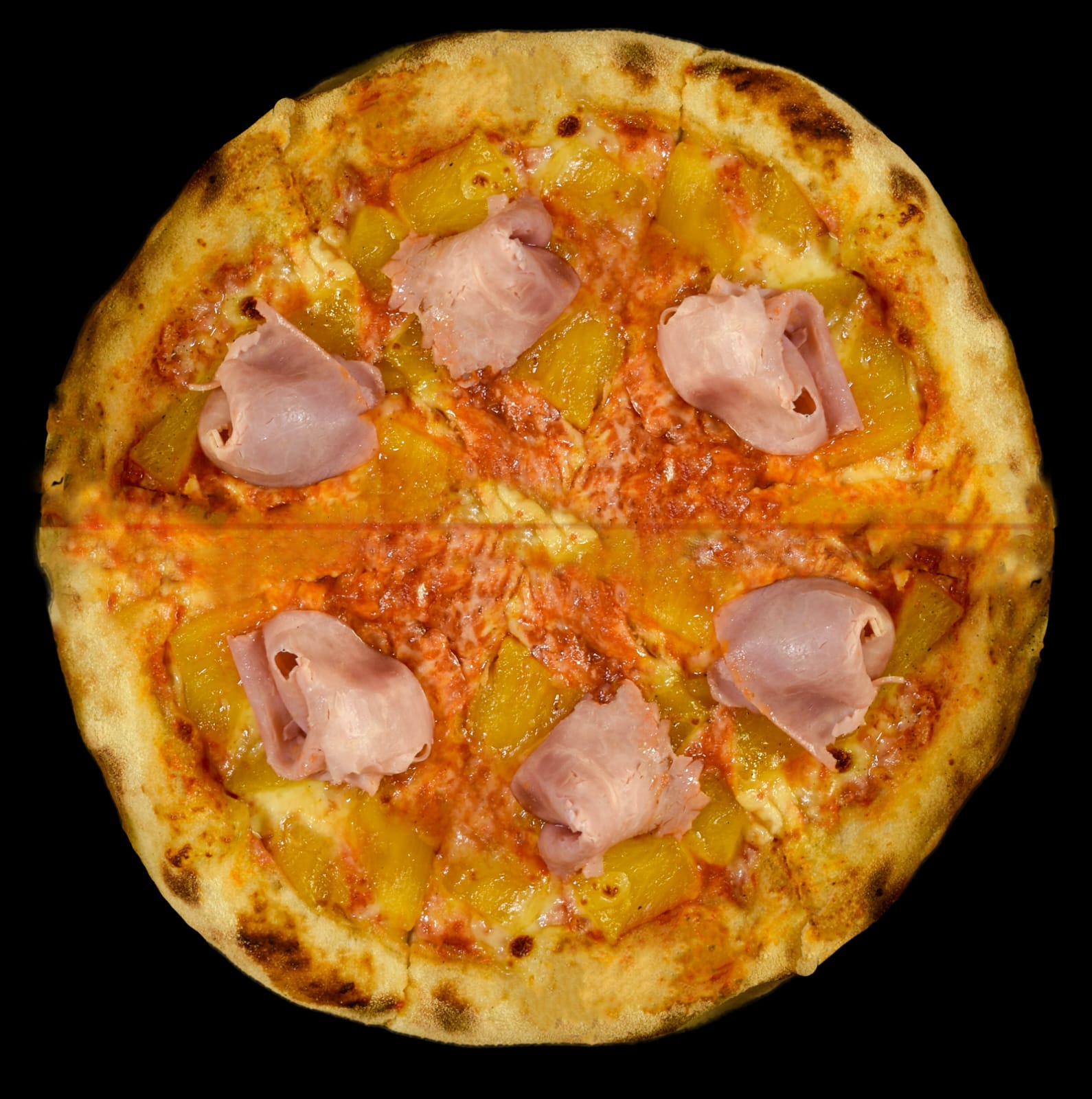 Pizza Clásica Tropicale 30 cm 6 Porciones