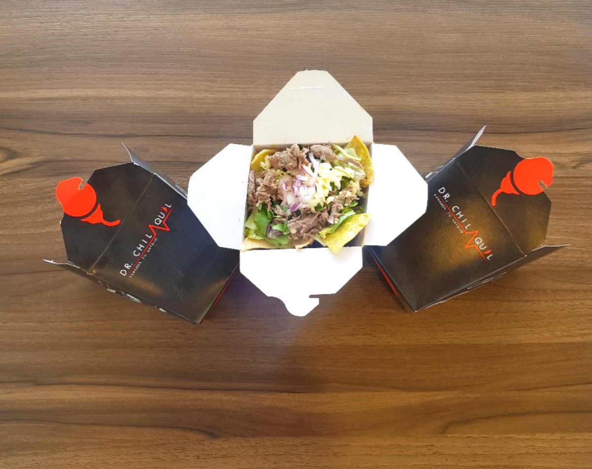 Chilaquiles de Salsa Suiza con Carne ( NO PICAN)