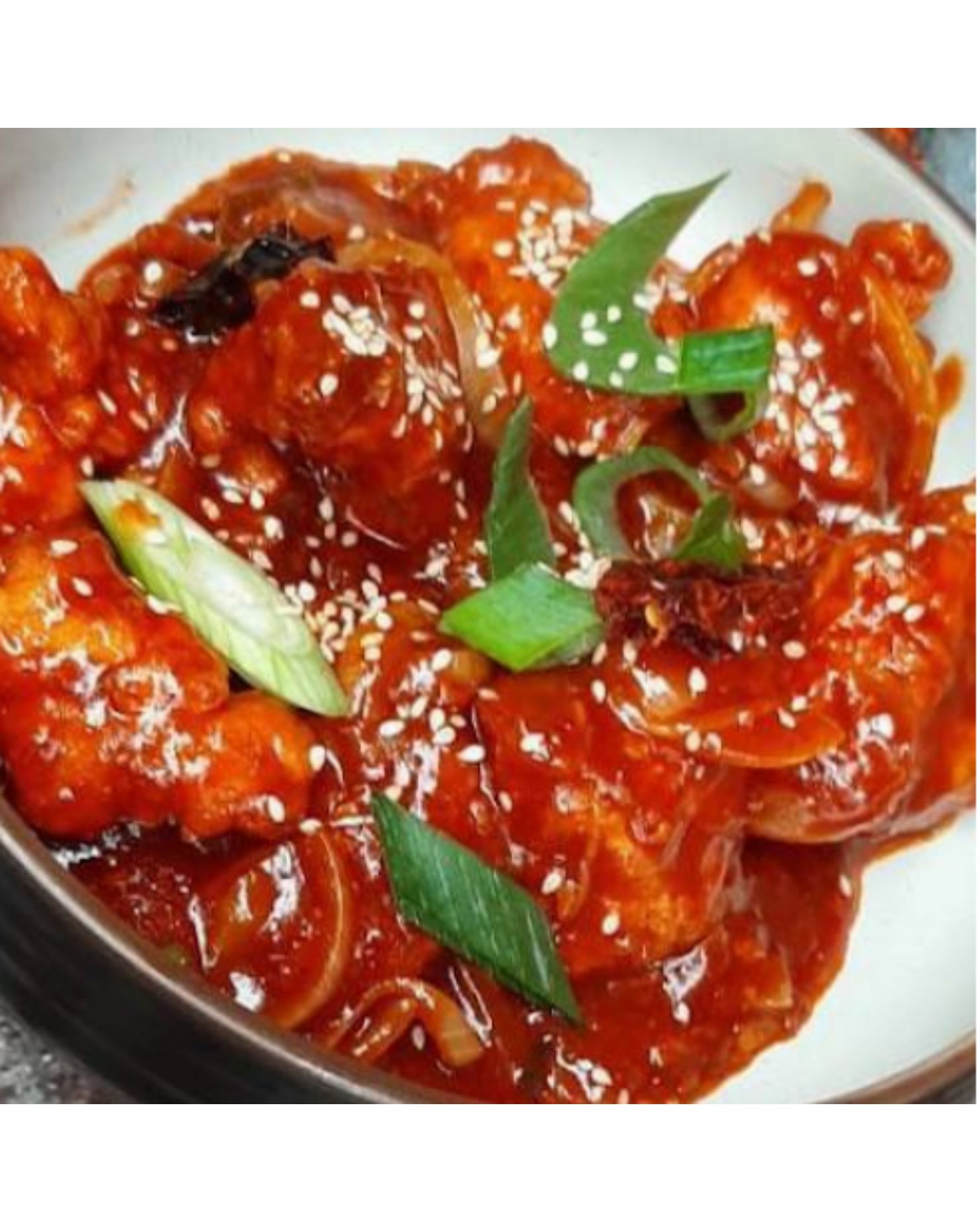 Korean Spicy Chicken con arroz GRATIS