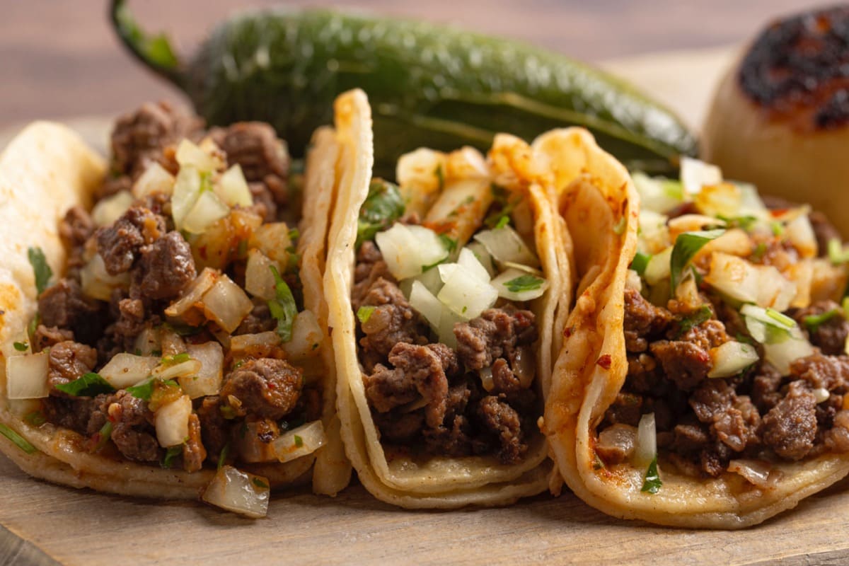 Tacos Bistec