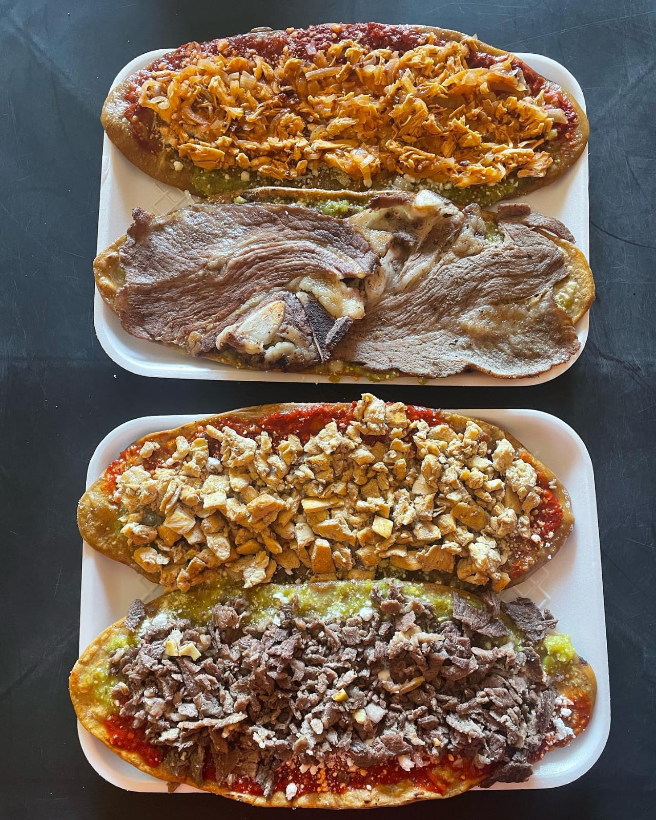Huarache de Carne asada