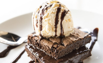 Brownie con Helado