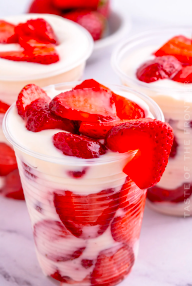 Fresa con Crema