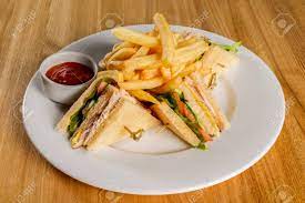 Sándwich con papas a la fransesa