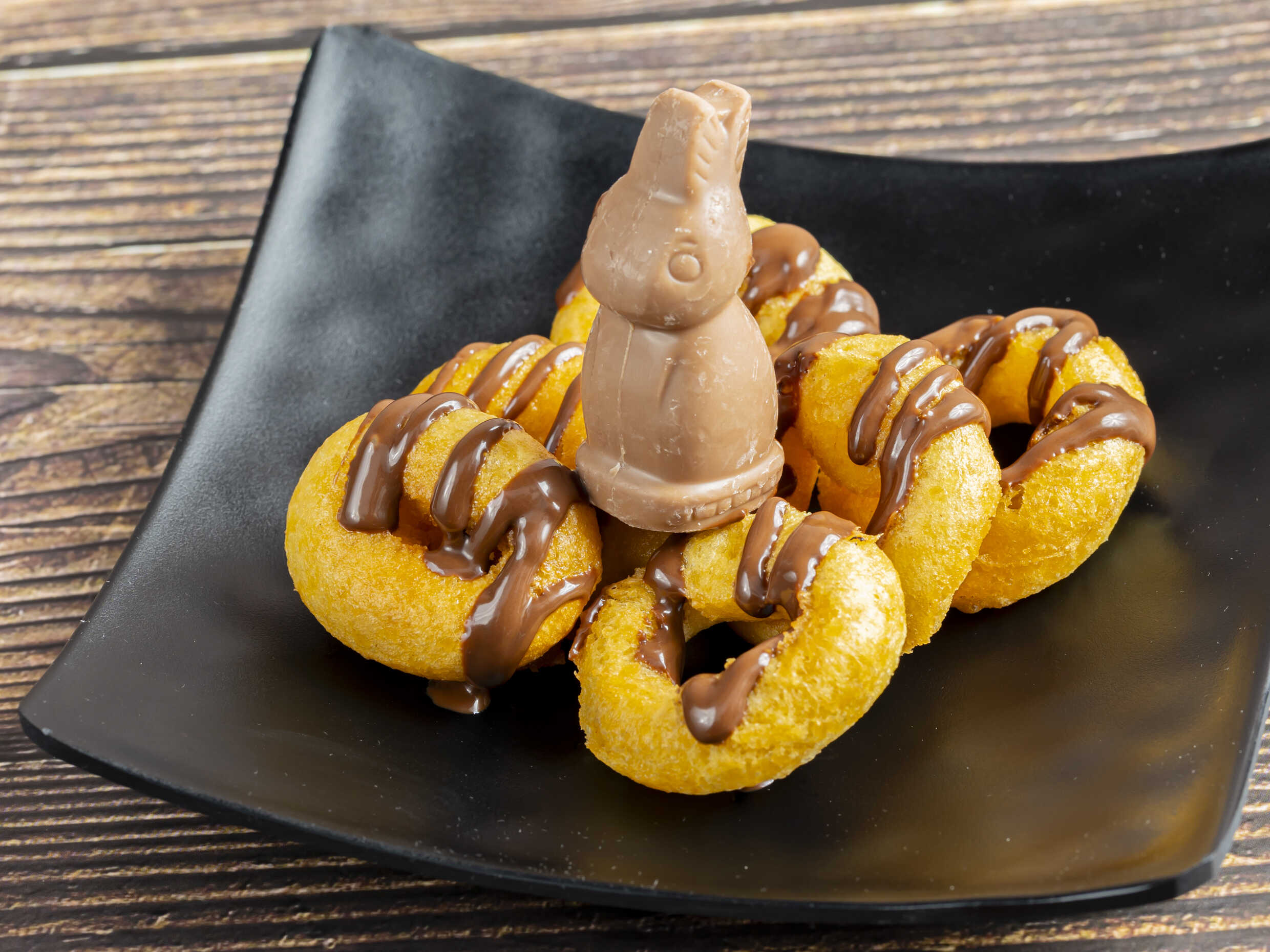 Media Docena de Donas con Nutella y Conejo
