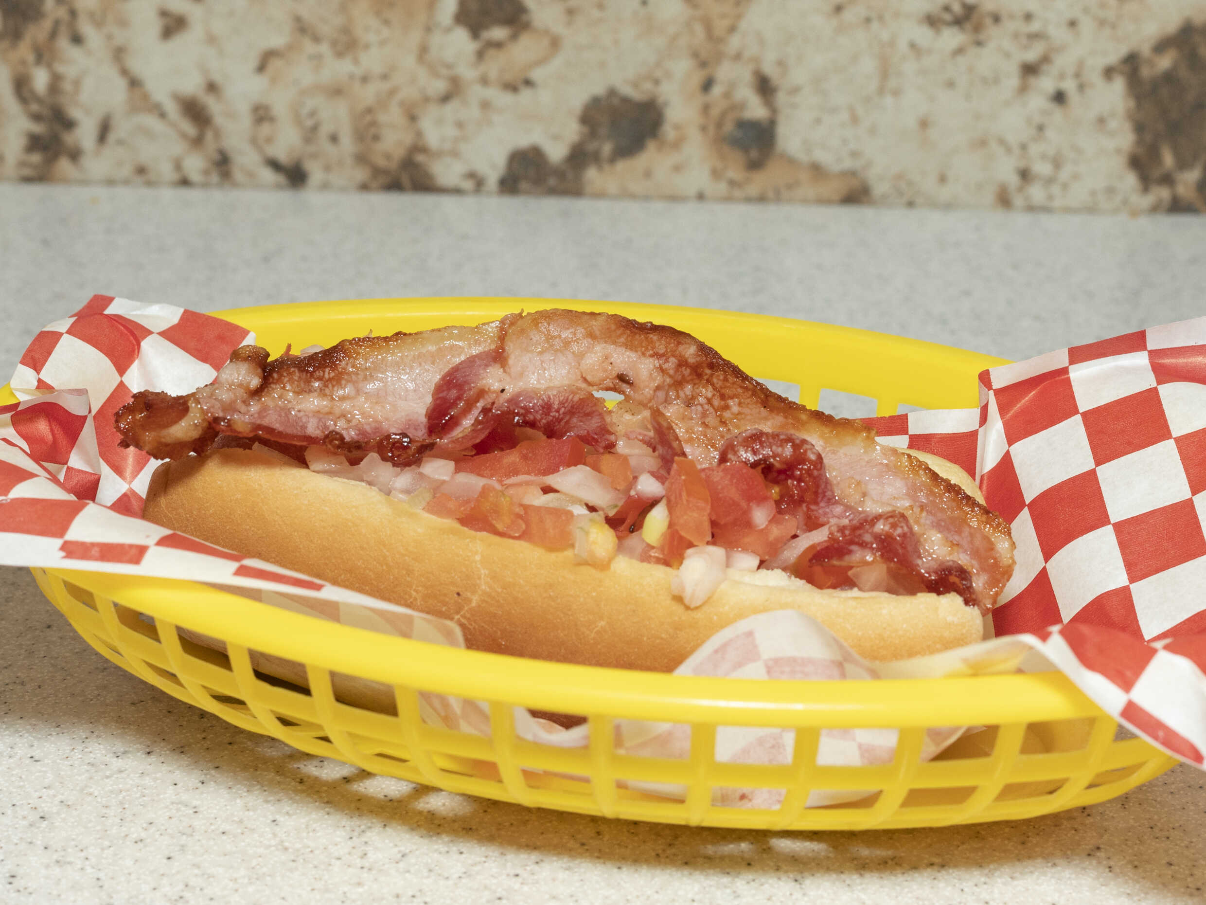 Hot Dog con Tocino