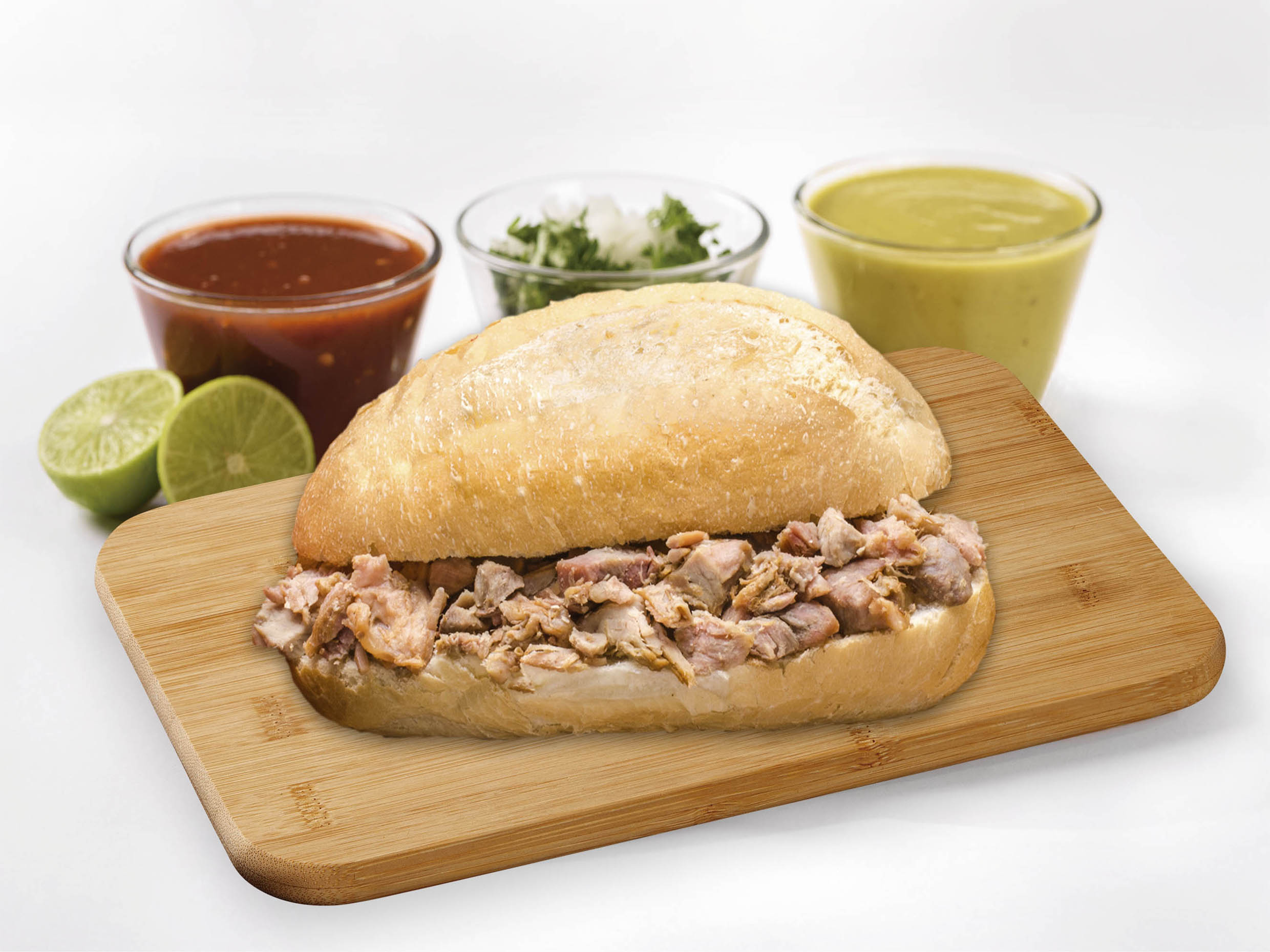 Torta de Carnitas | Confit Pork Sandwich