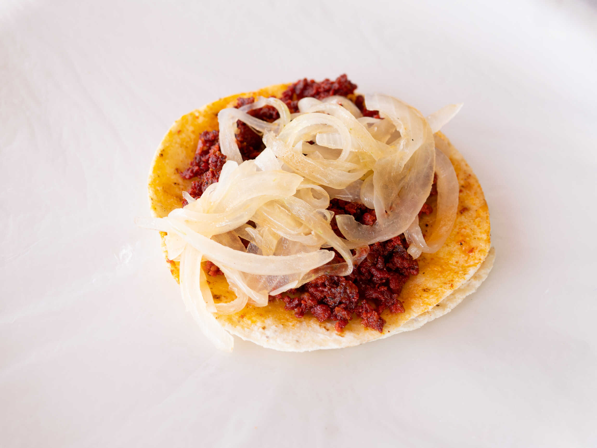 Taco de Chorizo