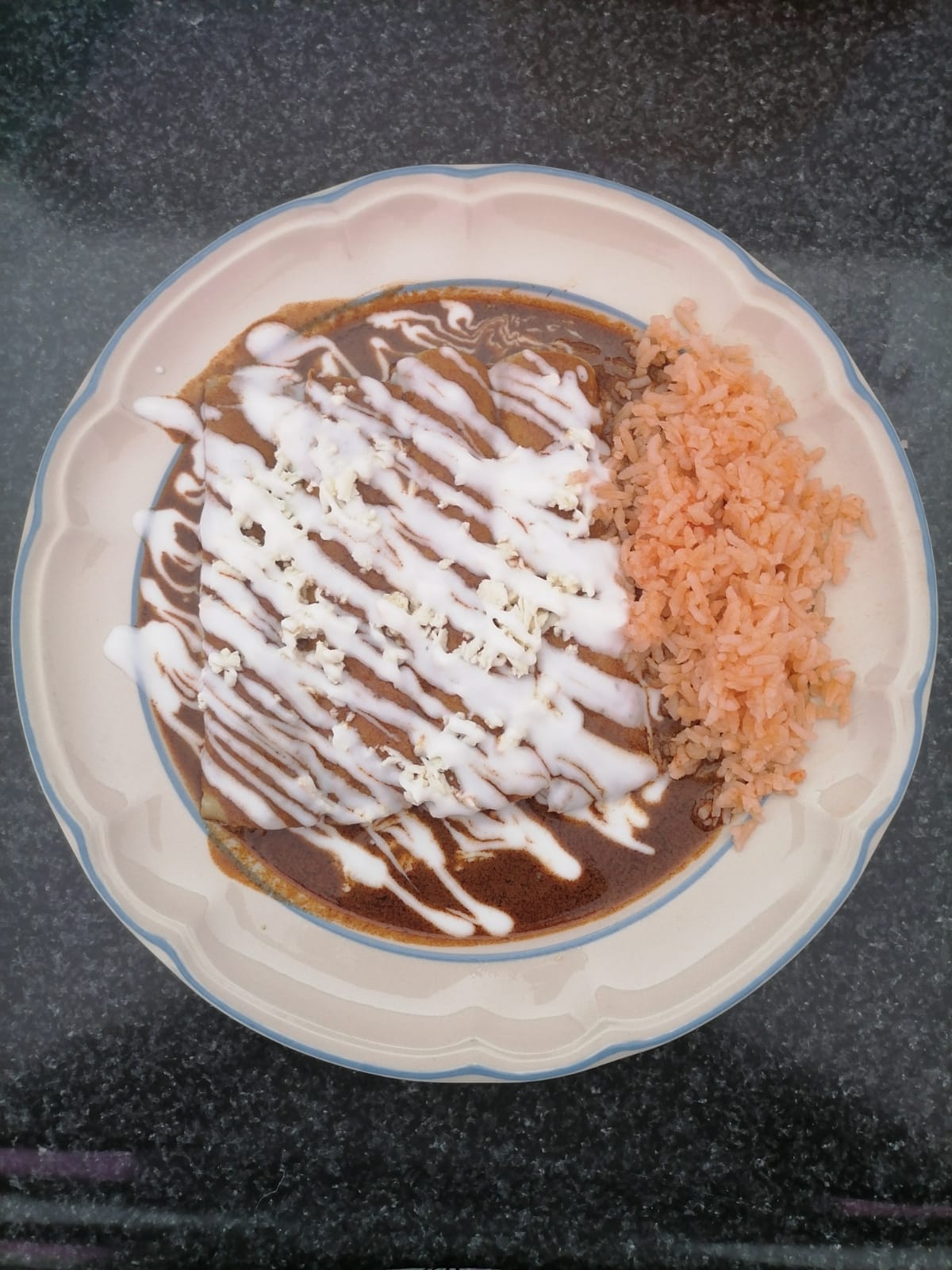 Enmoladas (Relleno a Escoger)