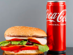 Paquete 2- Dos Hamburguesas.6 Boneless y 2 Cocas