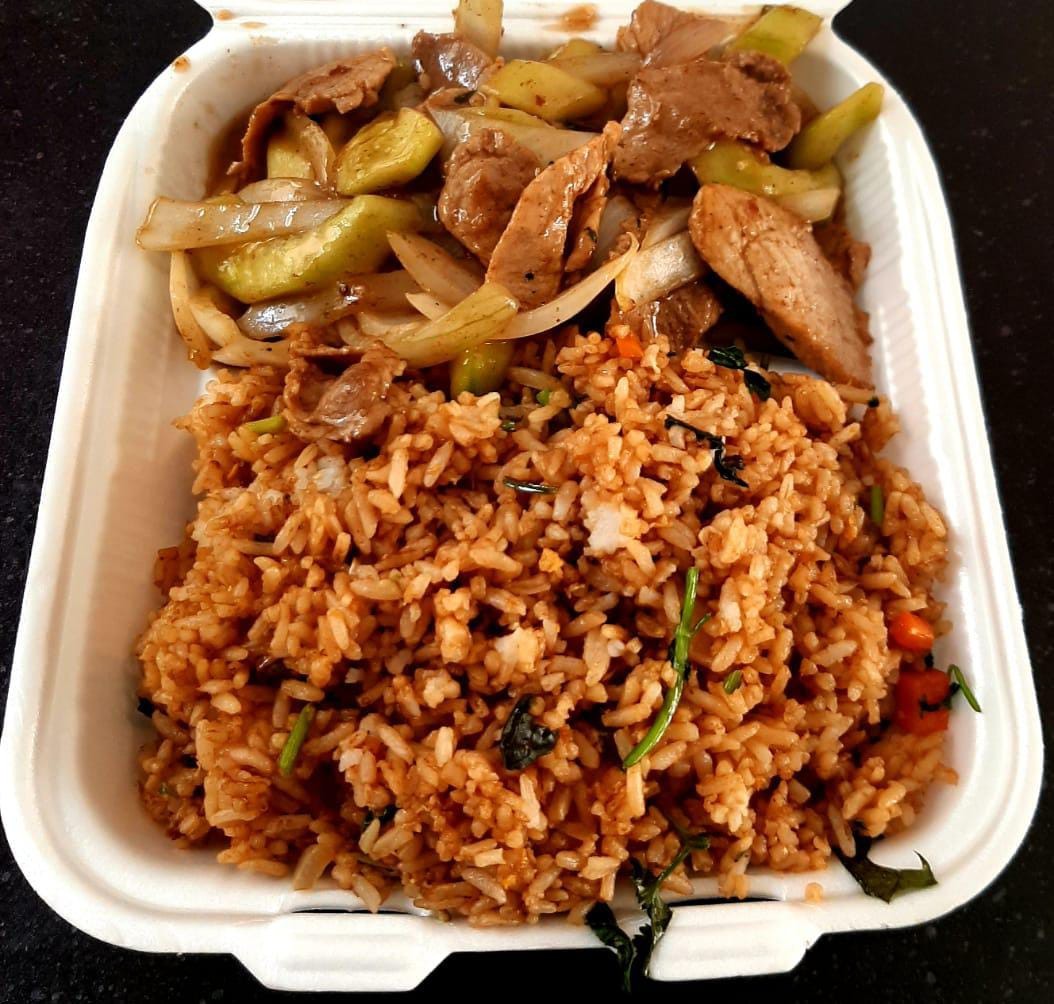 Cerdo con Pepino