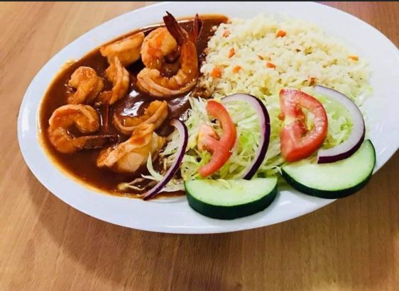 Camarones a la Diabla