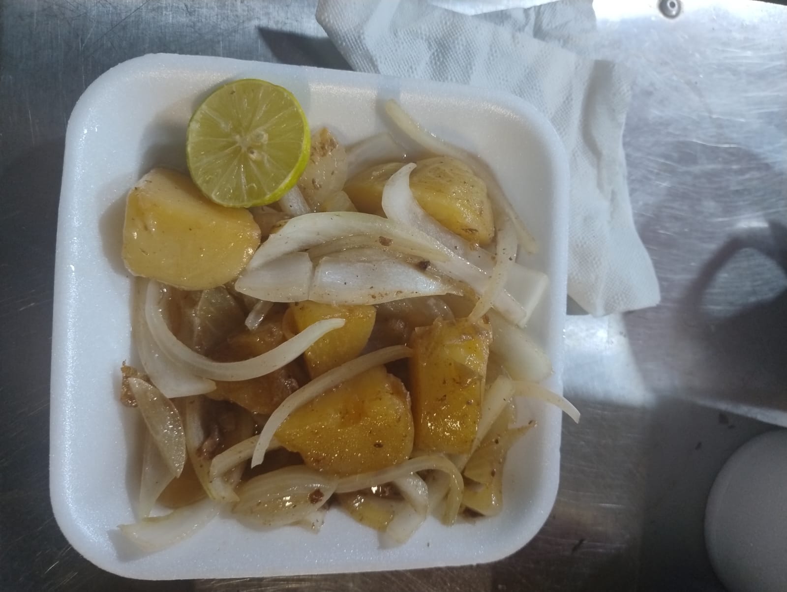 Platito de Cebolla con Papa Galeana
