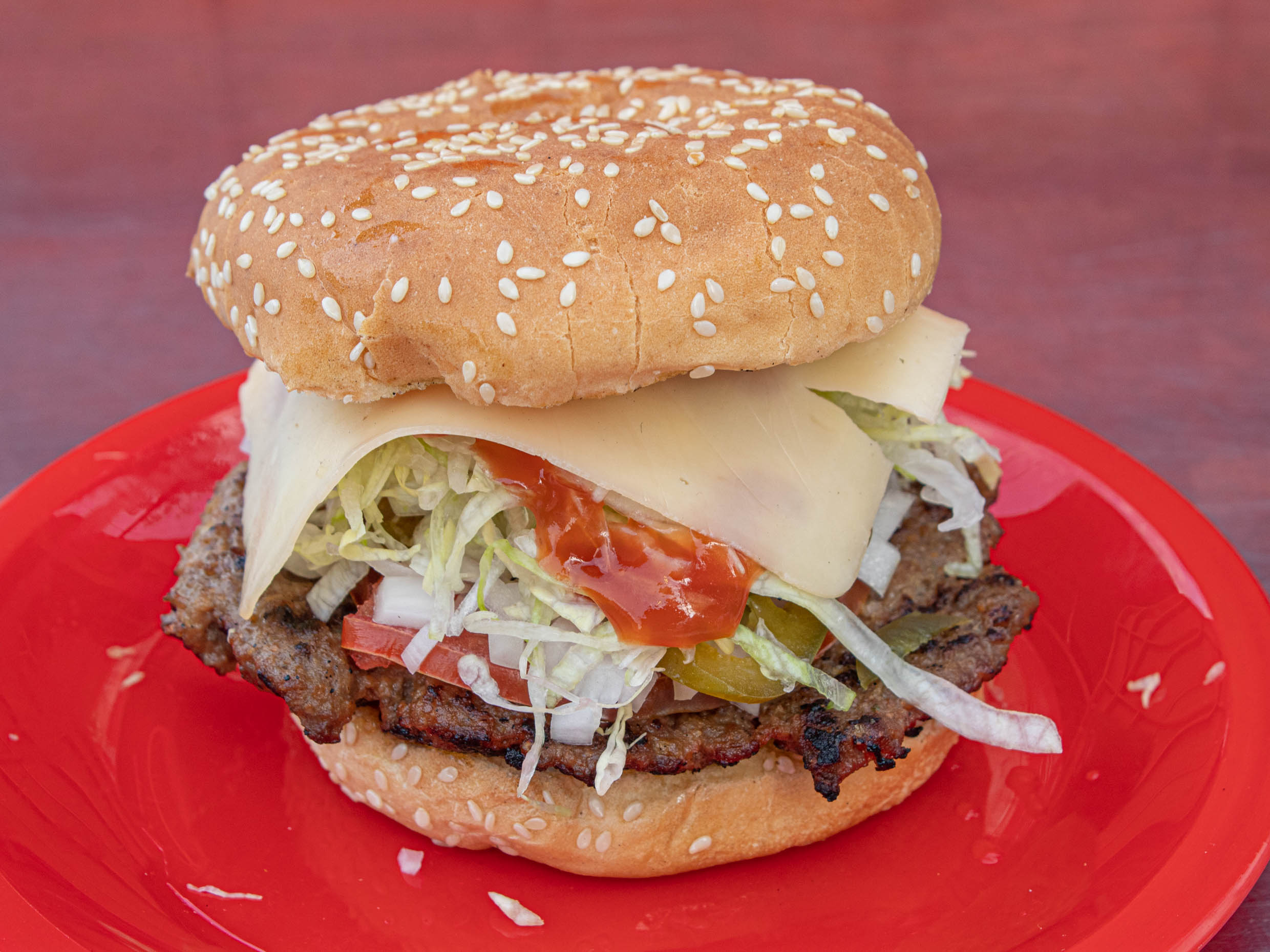 Hamburguesa con Queso