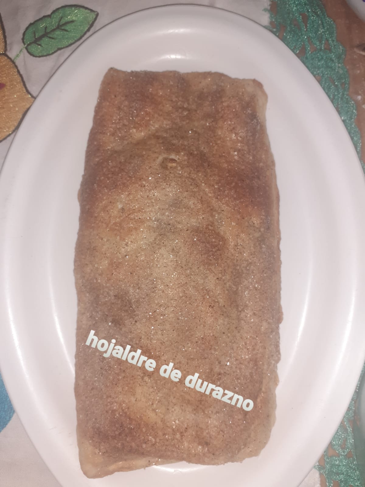 Hojaldre de Durazno
