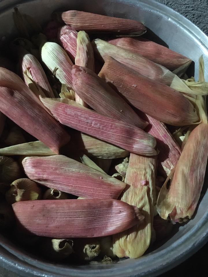 Tamales de Guajillo
