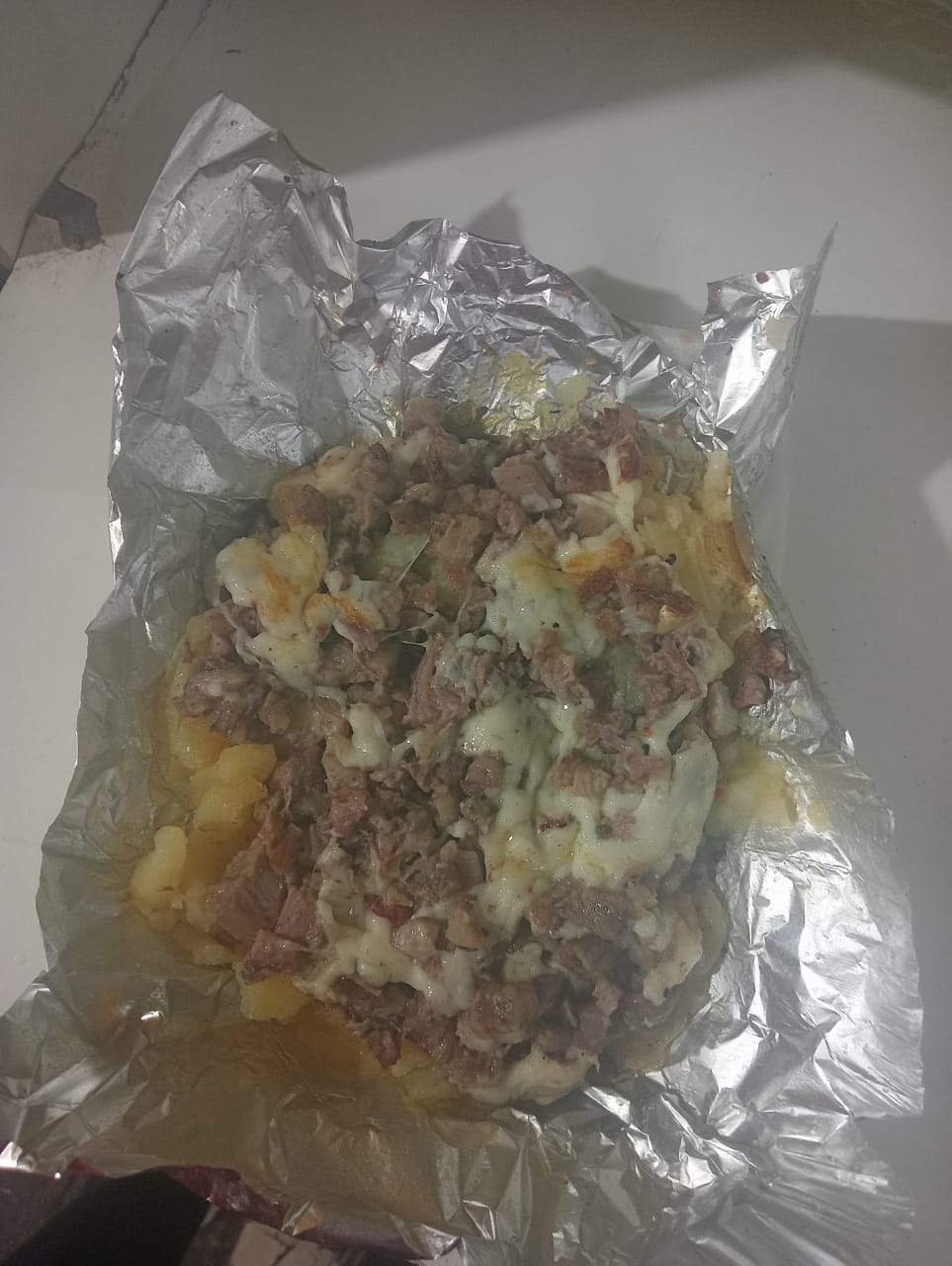 Papa Asada de Pastor