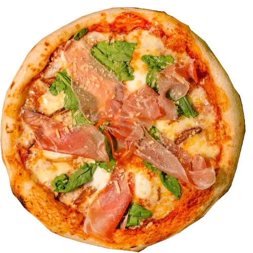 Pizza Prosciutto Dátiles