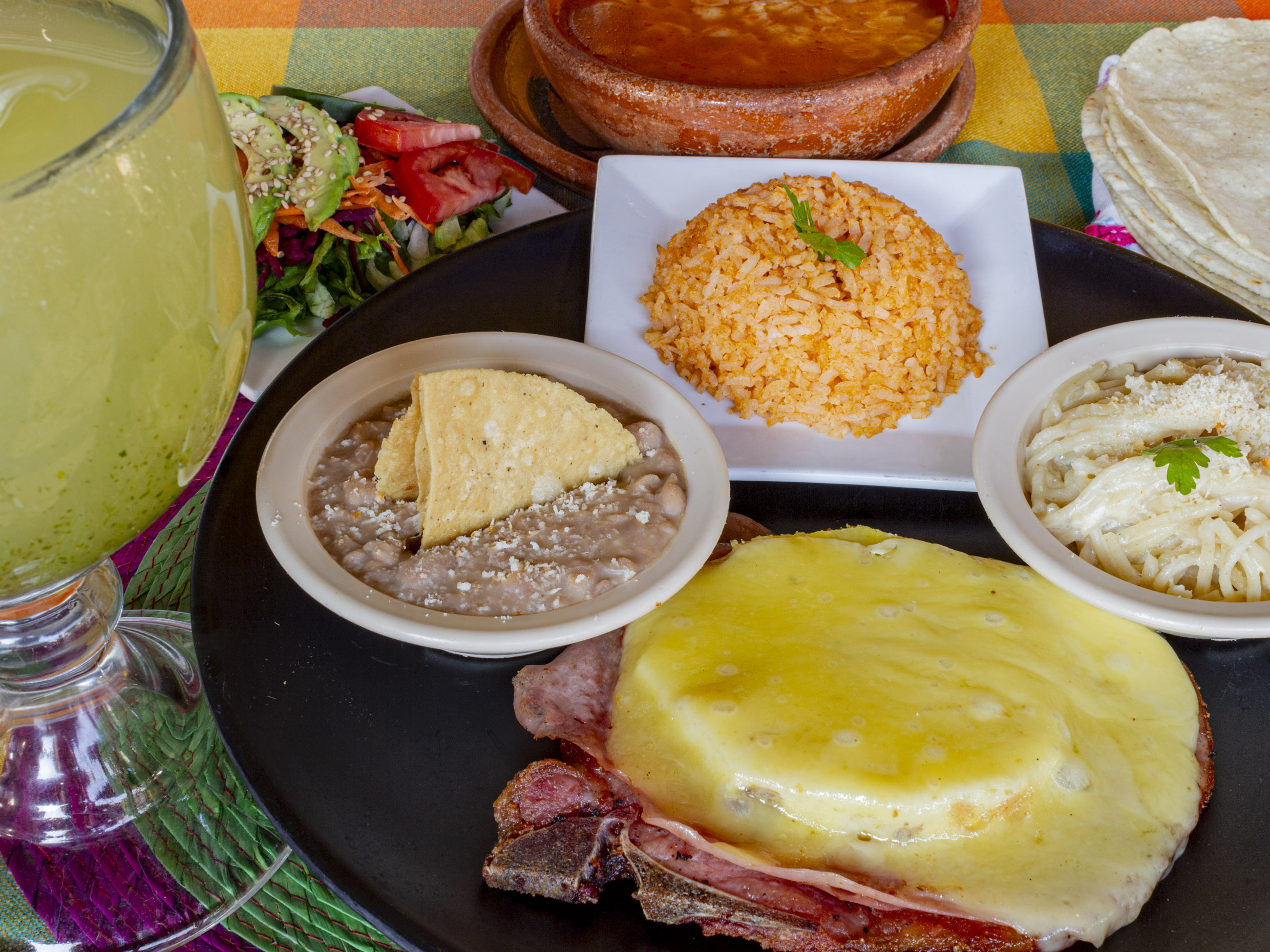 Chuleta de cerdo a la hawaiana