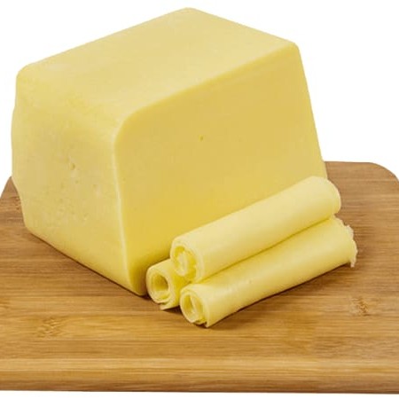 Embalagem com 100 g de Queijo Mussarela fatiado.