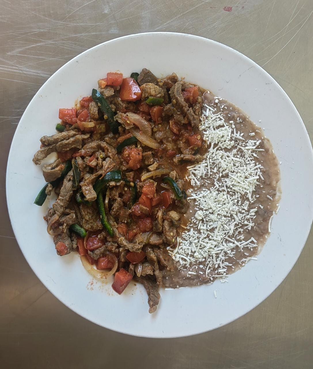 Guiso  Bistec Ranchero