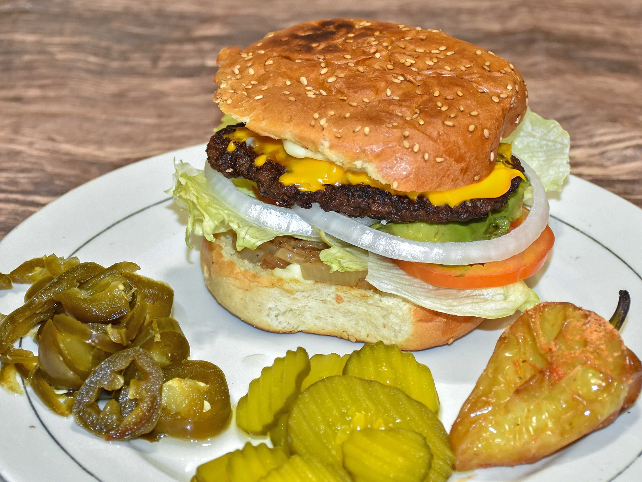Hamburguesa con Papas