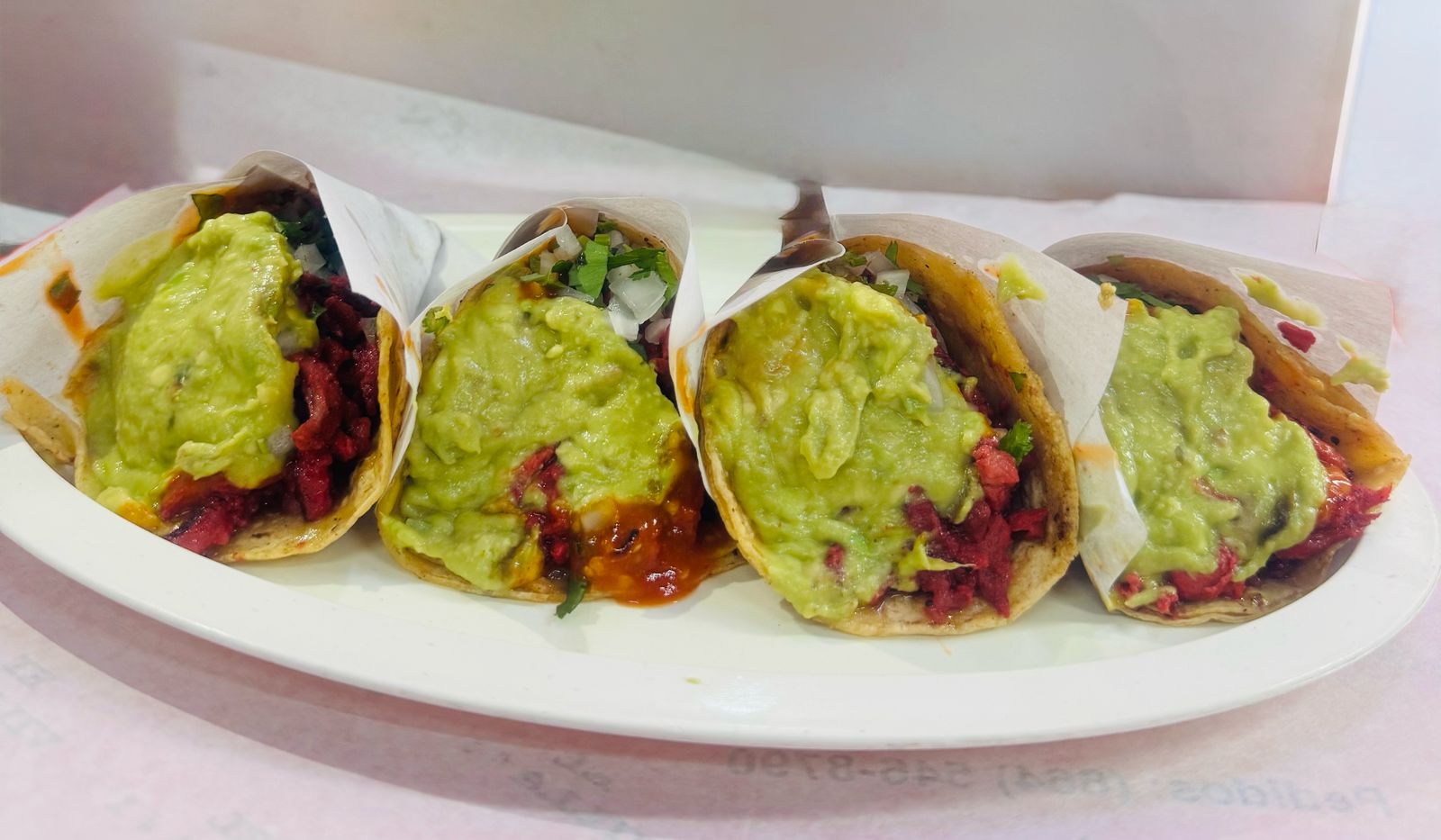 4 Tacos de Adobada