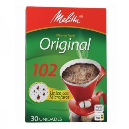 Filtro de papel melitta Original 102 c/30 und