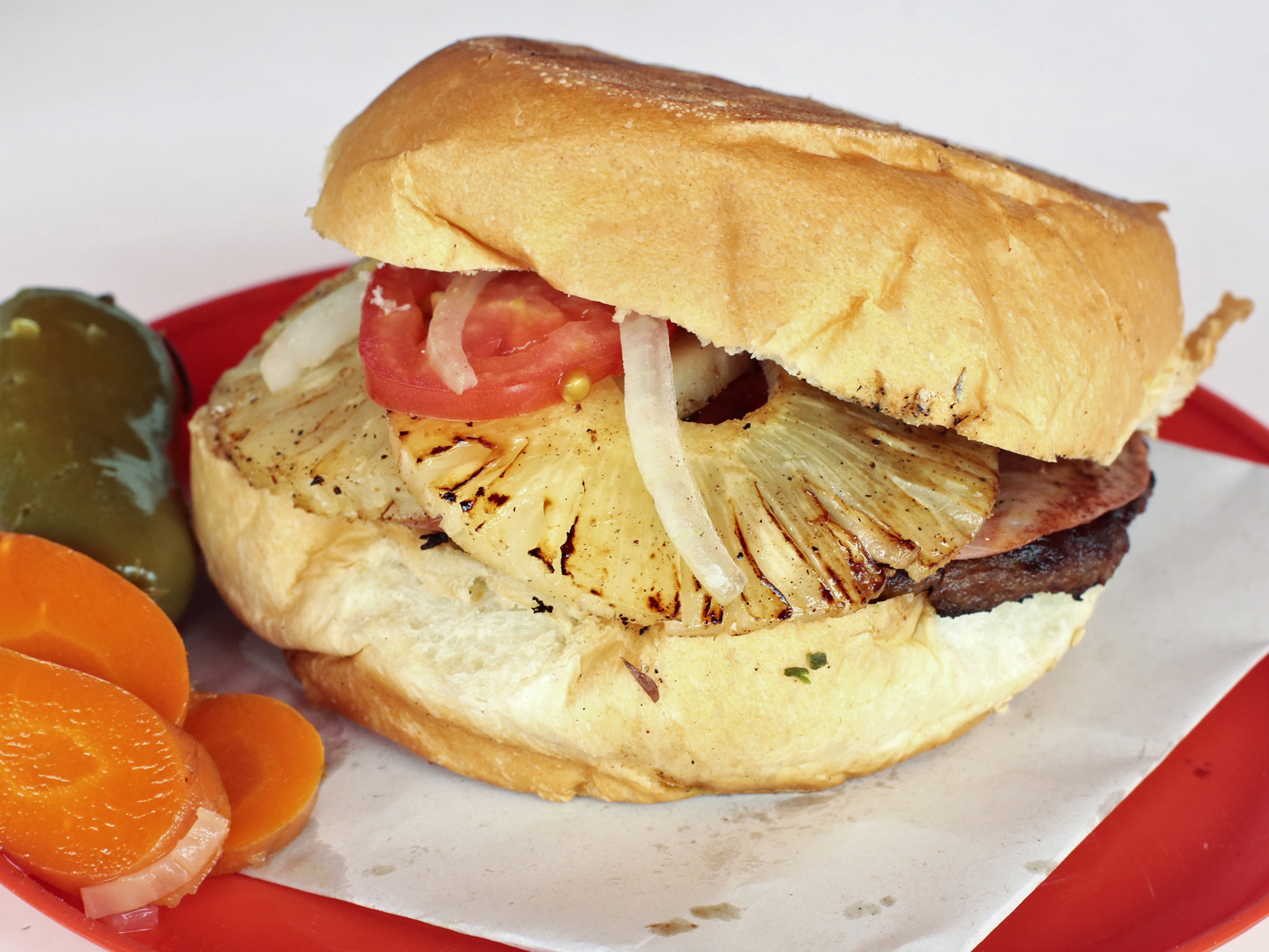 Hamburguesa Hawaiana