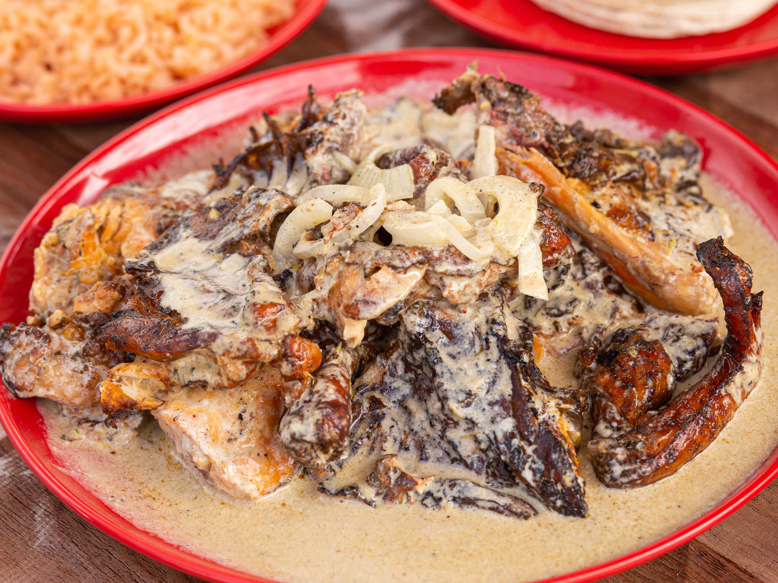 Pollo enchilpayado