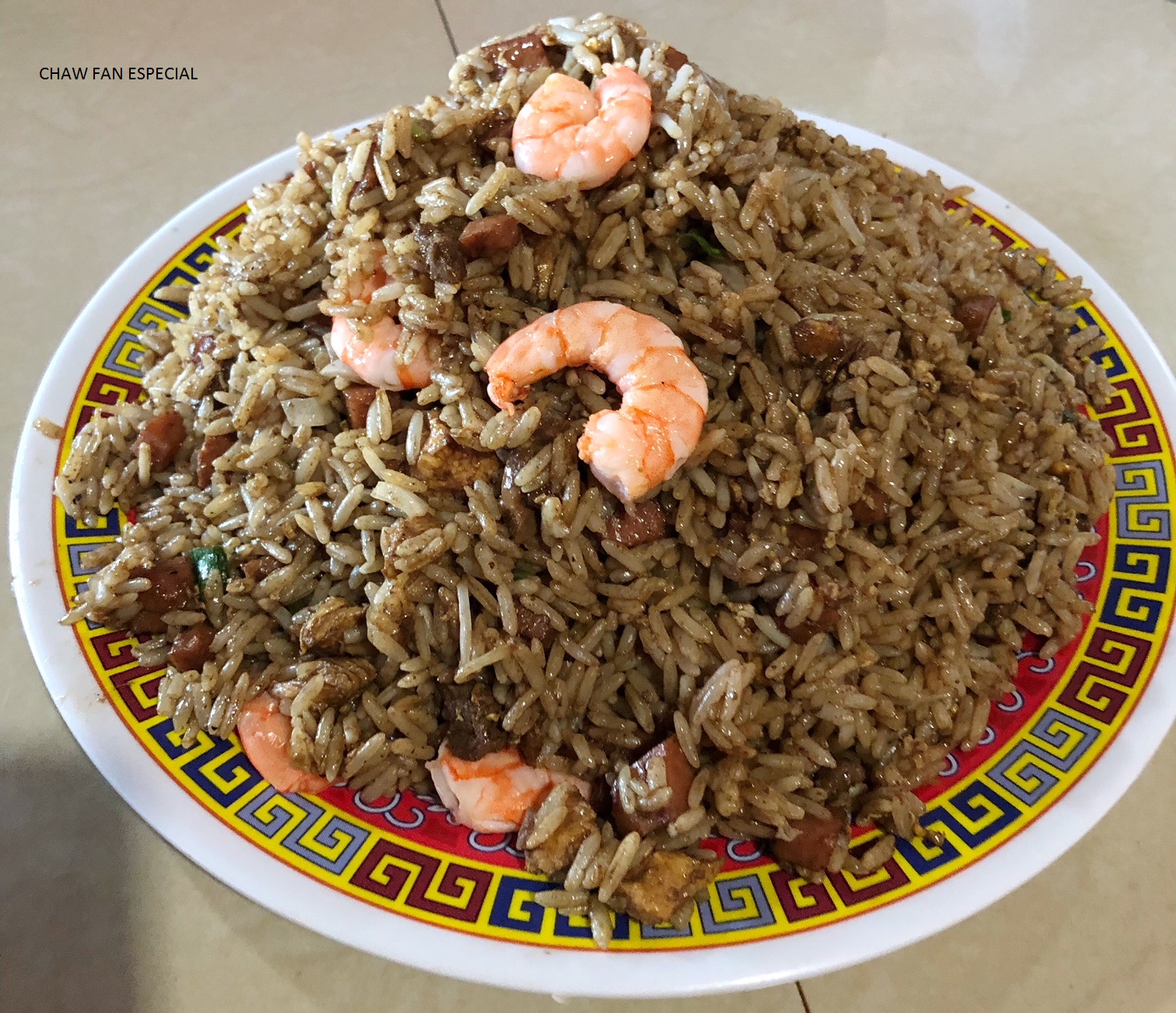 1/2 Chaw fan especial