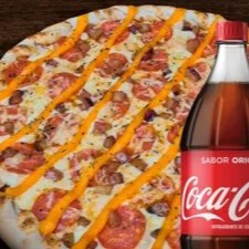 Pizza Média 30 cm + 1 Refrigerante 2l Grátis