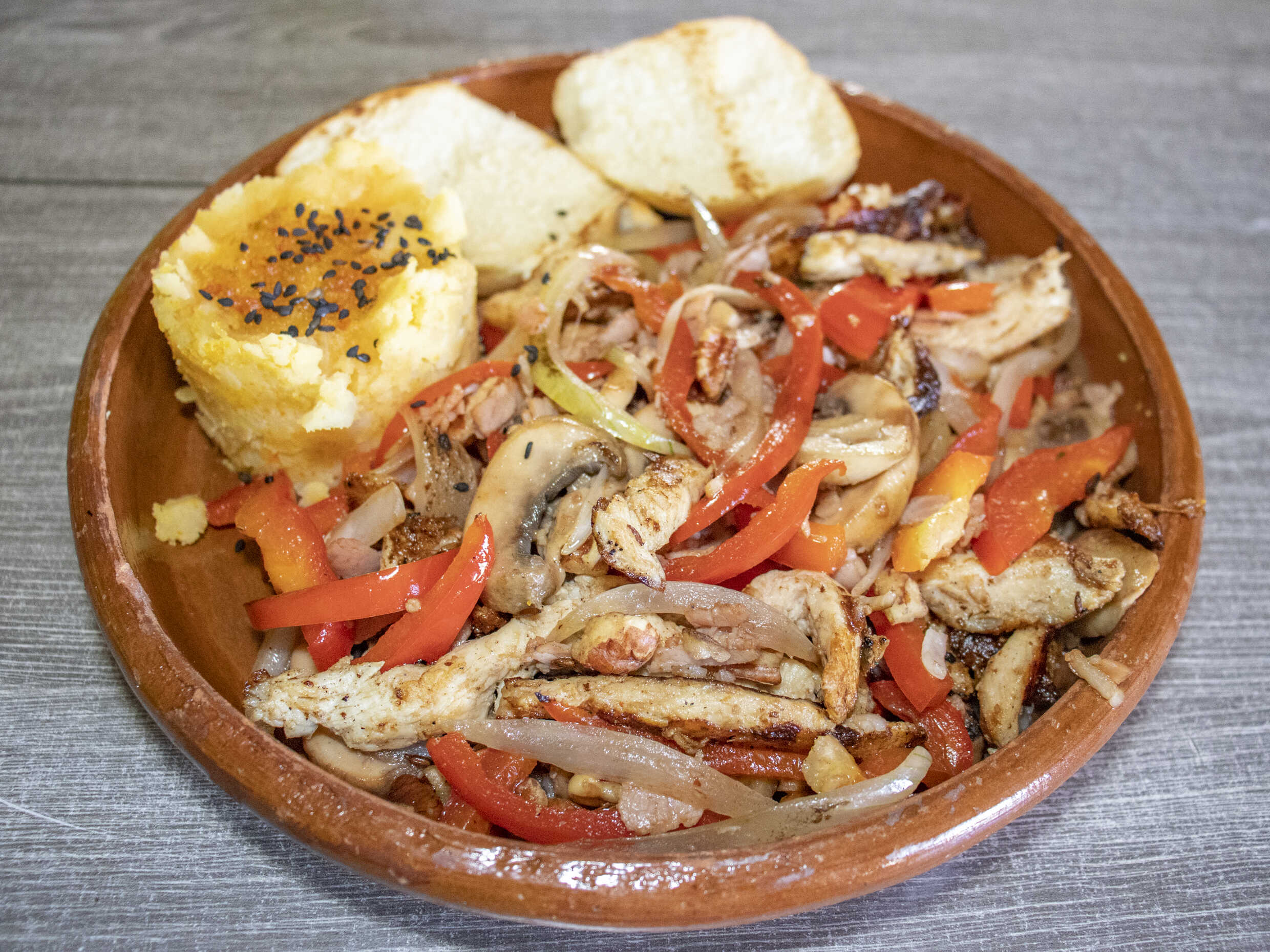 Fajitas de Pollo
