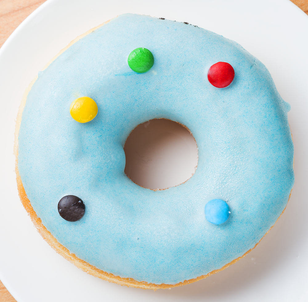 Donut Light Blu