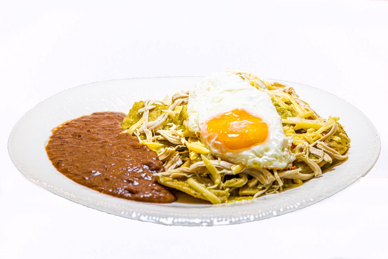 Chilaquiles Verdes de Pollo