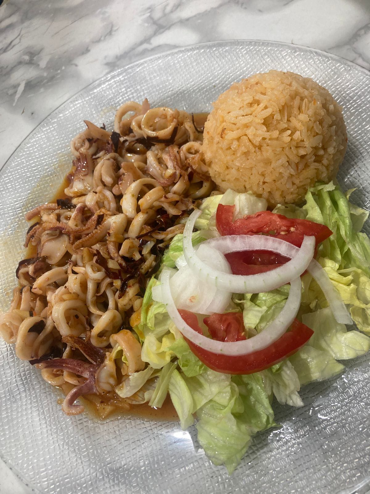 Calamares al Ajillo