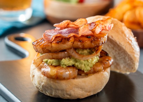 Hamburguesa de Camarón