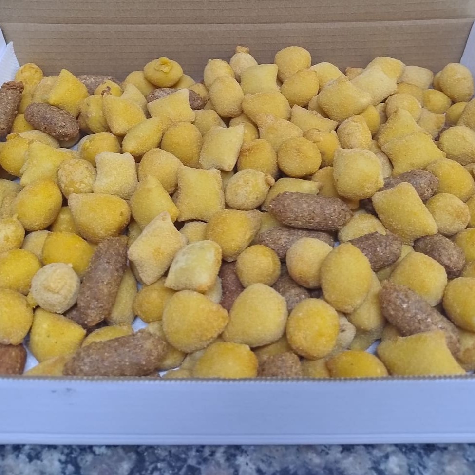 Salgados saborosos frito na hora