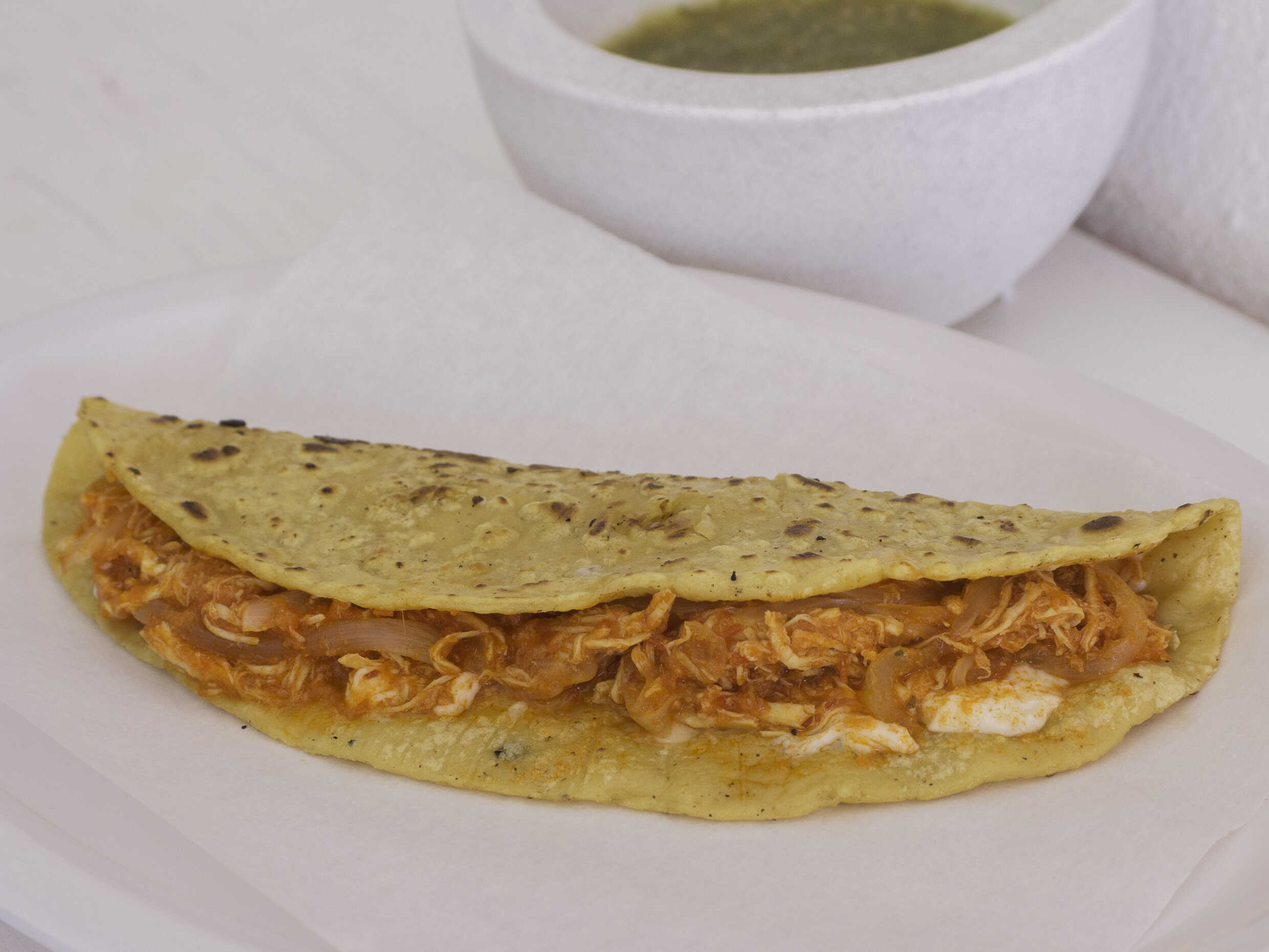 Quesadilla de Tinga de Res