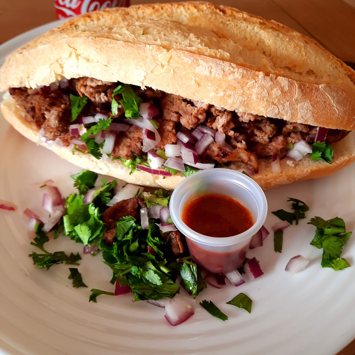 Lonche de Pollo a la Plancha