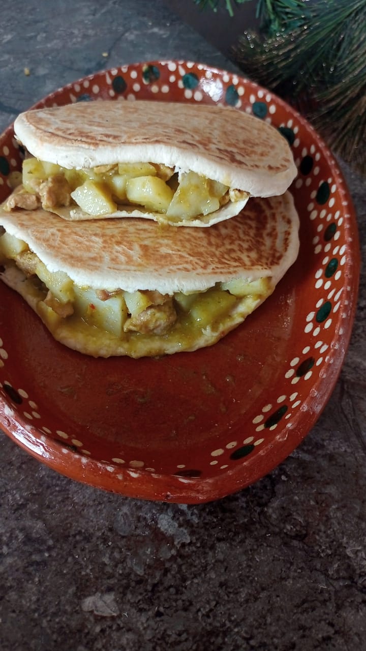 Gordita Harina Verde