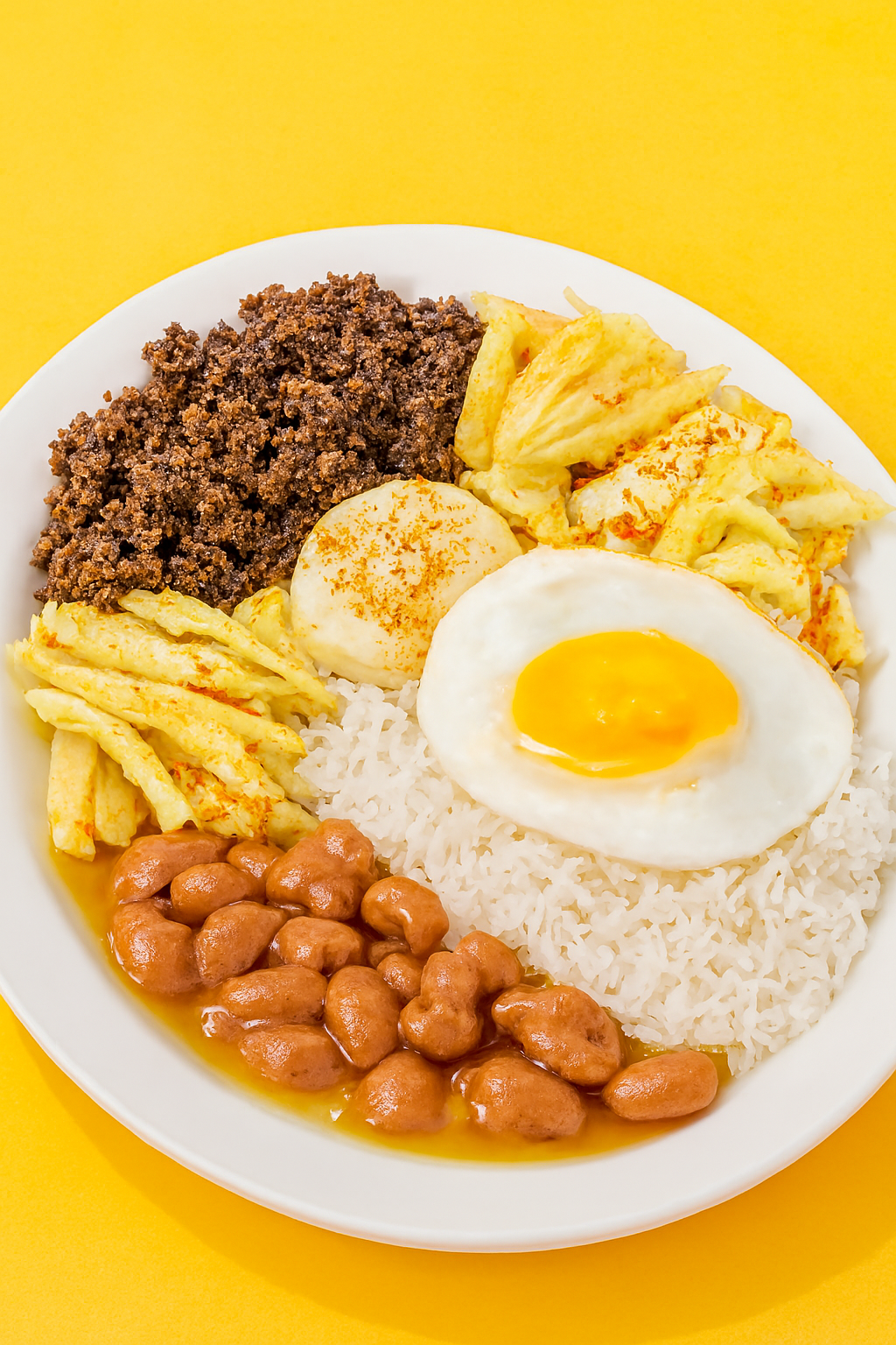 Bandeja con Carne Molida