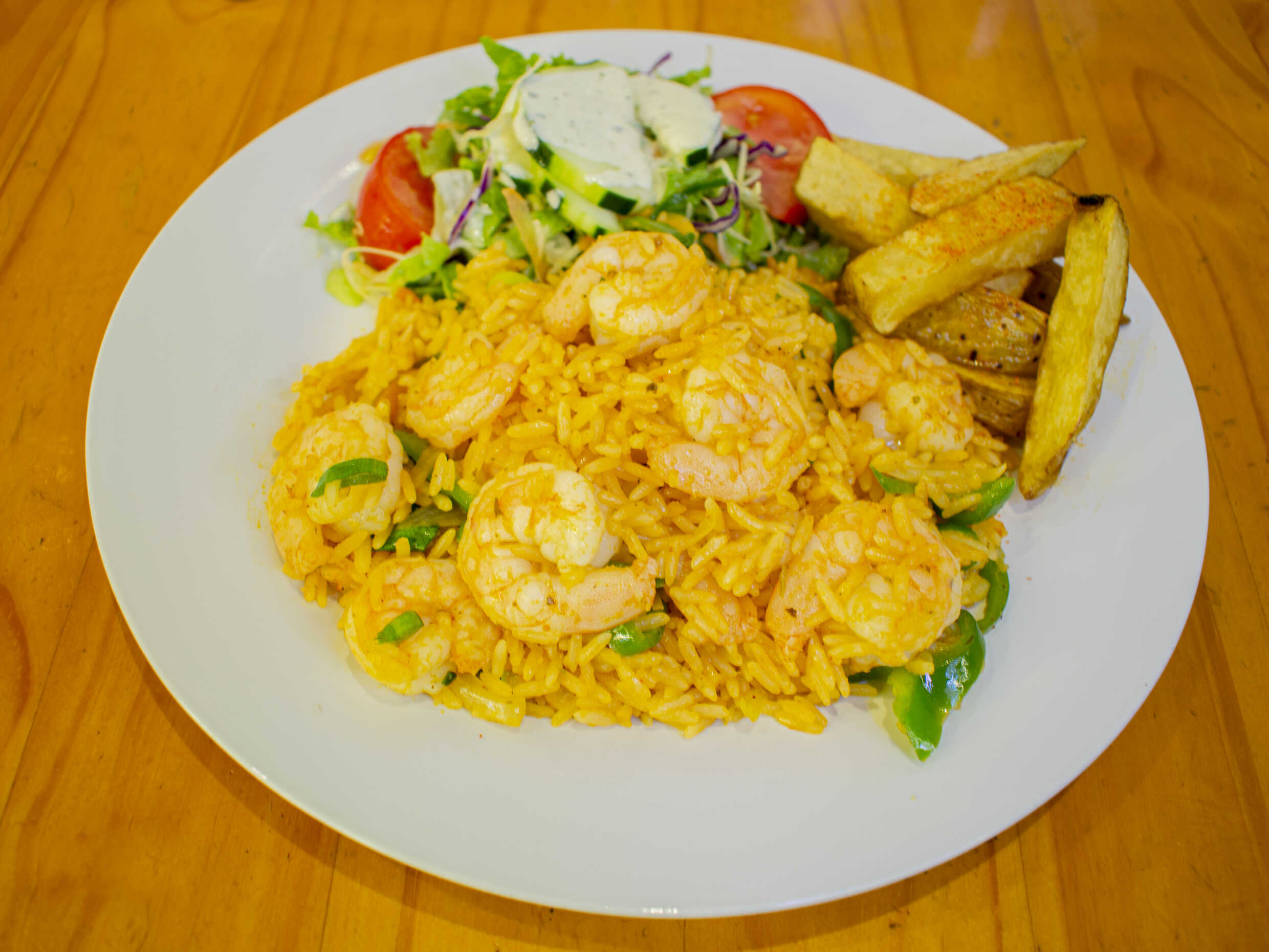 Arroz con Camarones