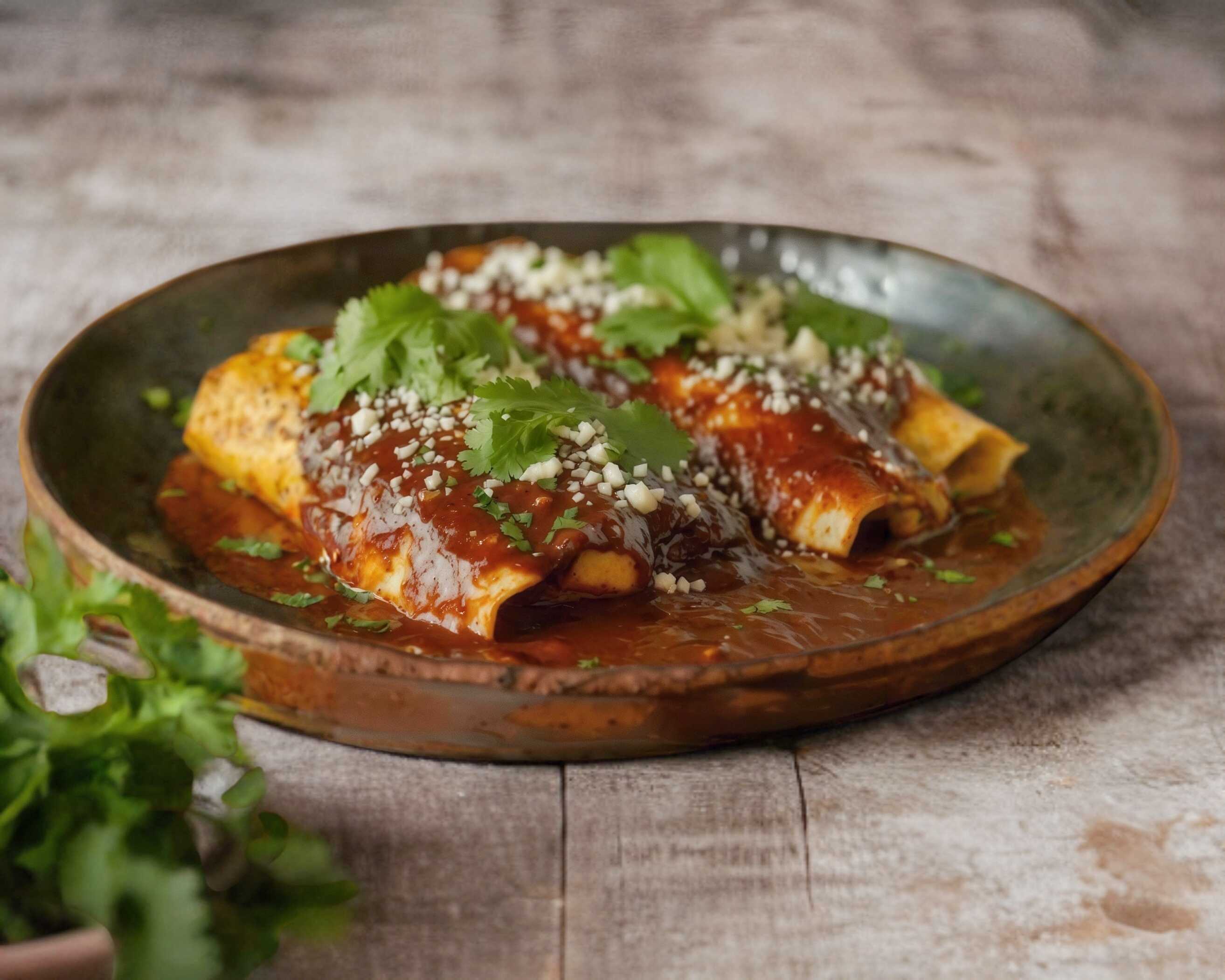 Enchiladas de Molde de Oaxaca