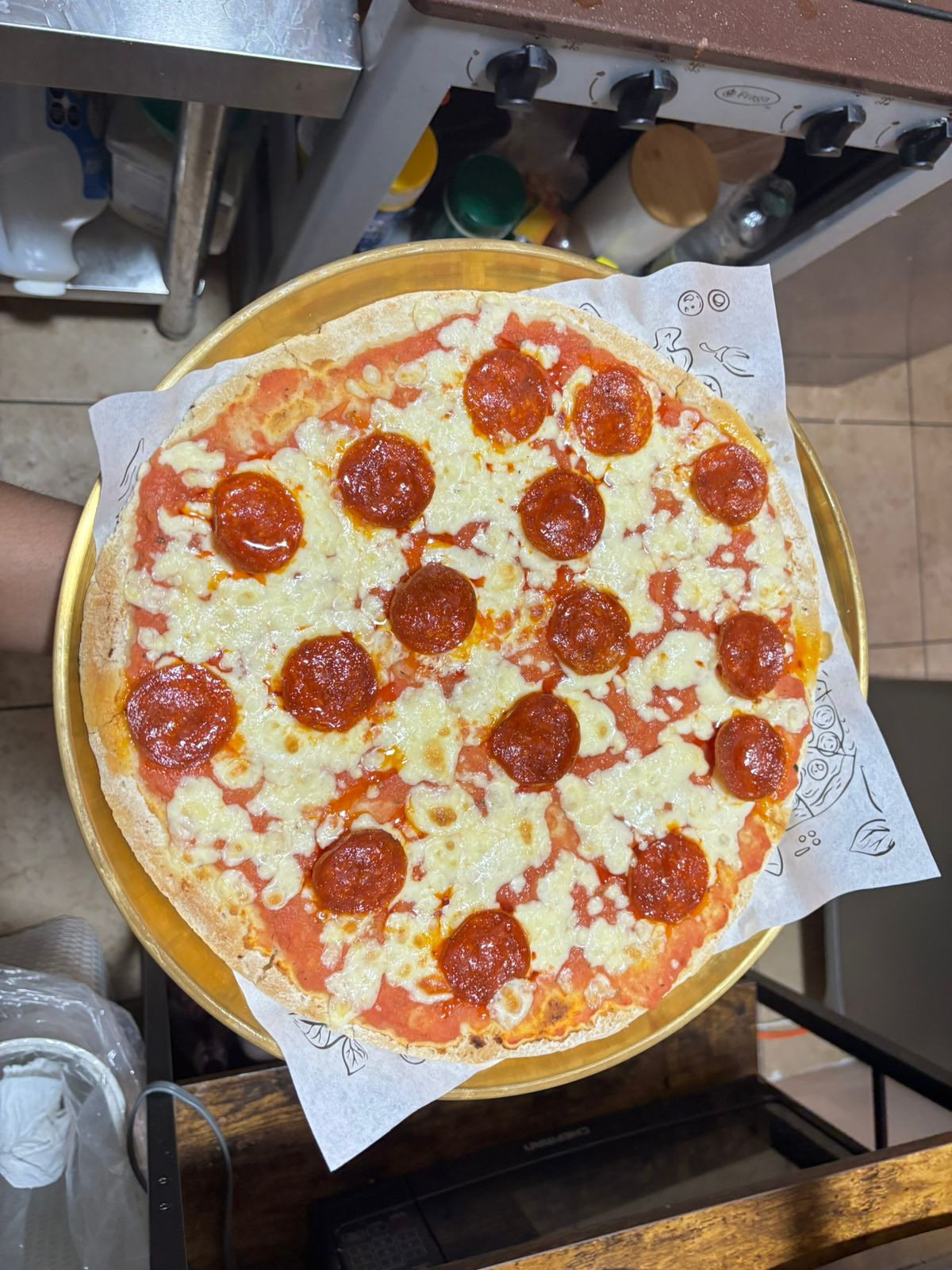 Pizza Pepperoni Familiar